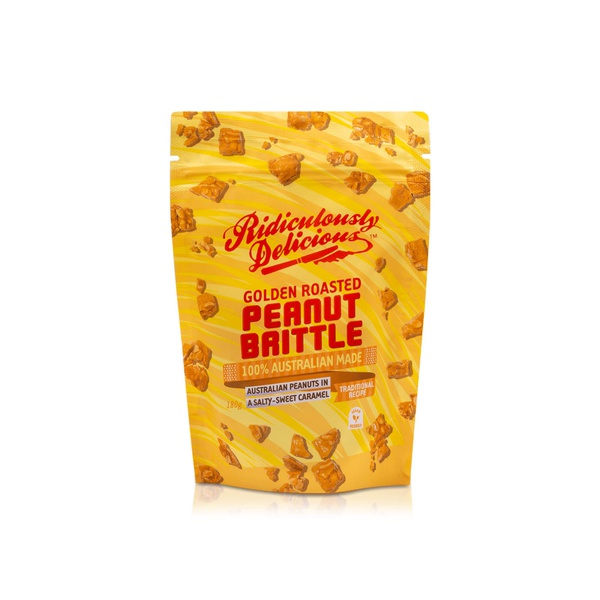 Ridiculously Delicious Peanut Brittle 180g