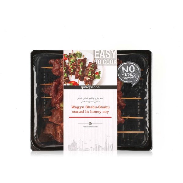 Spinneysfood Wagyu Shabu Shabu with Soya Glaze