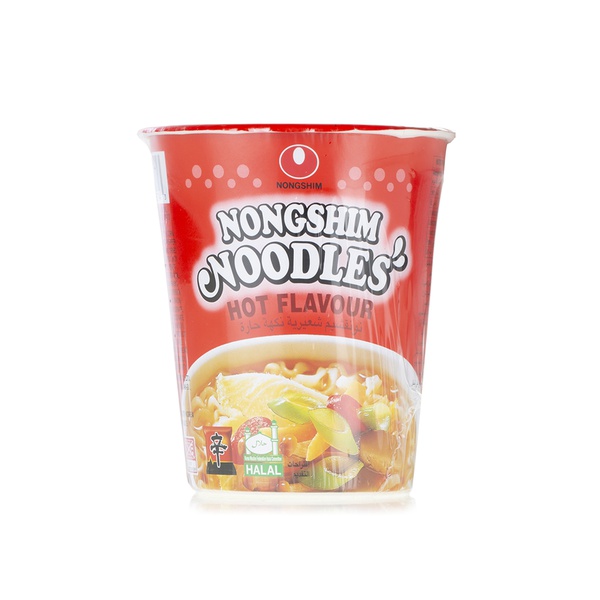 Buy Nongshim hot & spicy noodles 65g in UAE