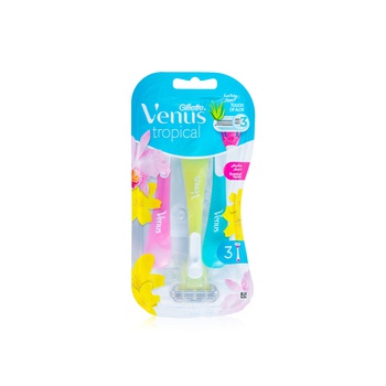 Gillette Venus Tropical Disposable Razors x 3