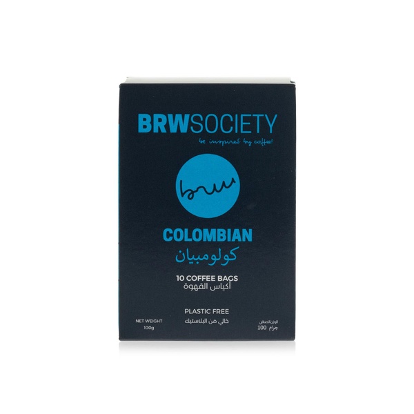 Brw Society Colombian Coffee Bags 100g
