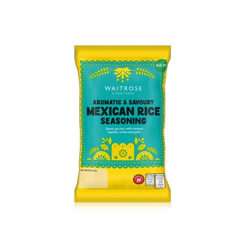 Waitrose Mexican Aromatic & Savoury Rice Seasoning Spicy 30g