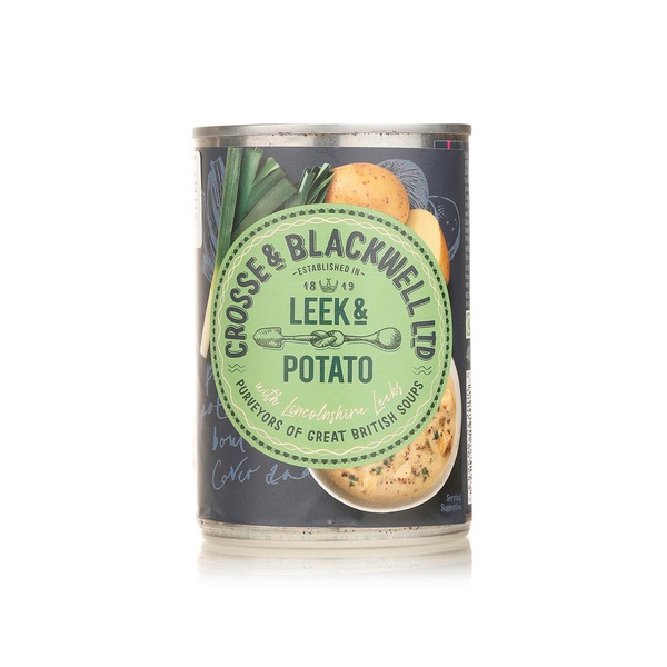 اشتري Crosse & Blackwell leek & potato soup 400g في الامارات