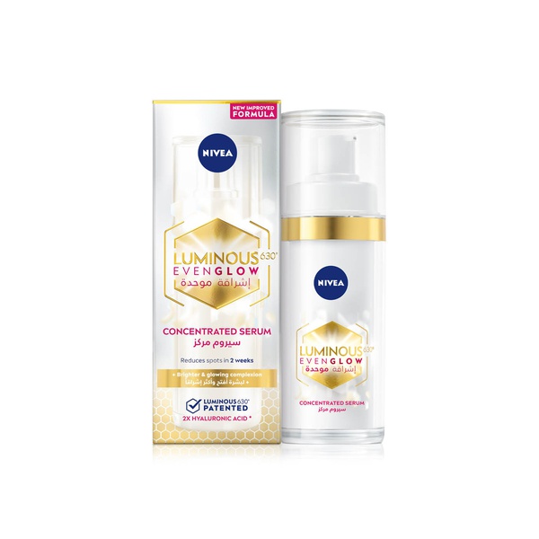 Nivea Luminous630 Even Glow Concentrated Serum 30ml