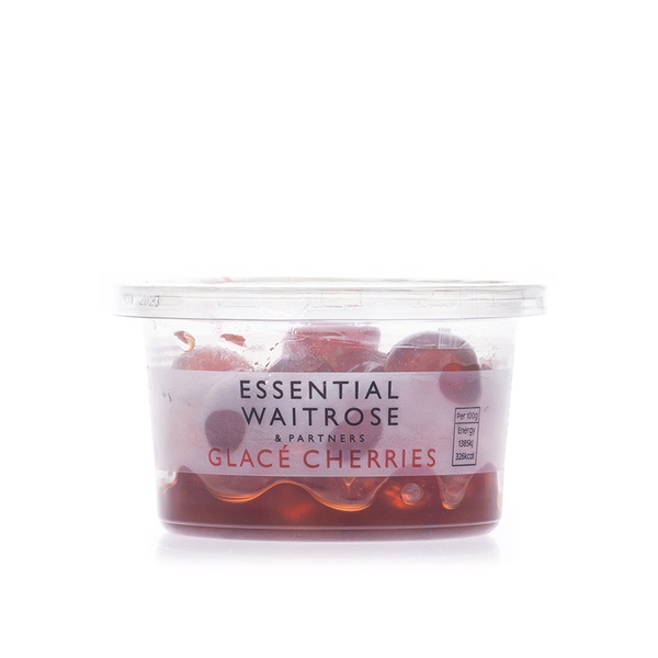 Waitrose essential glace cherries 200g - Spinneys UAE