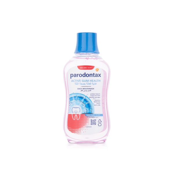 اشتري Parodontax daily gum care extra fresh mouthwash 300ml في الامارات