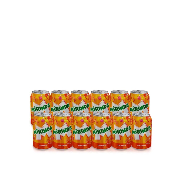 Mirinda Orange Can Soft Drink 360ml x 12