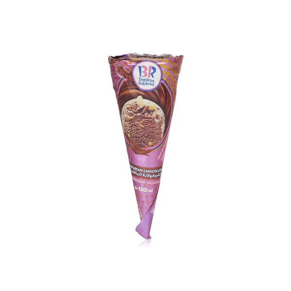Buy Baskin Robbins chocolate cone 120ml in UAE