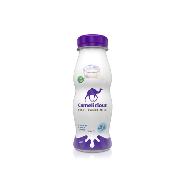 Buy Camelicious fresh camel milk 500ml in UAE