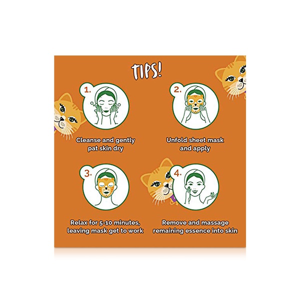 7th Heaven Kitten Face Mask