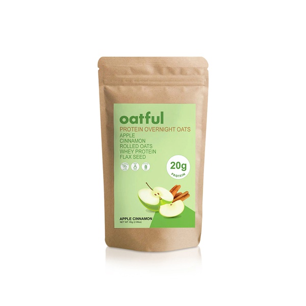 Oatful Apple Cinnamon Protein Overnight Oats 85g