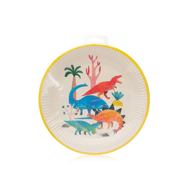 Talking Tables Dinosaur Plates 23cm 8s