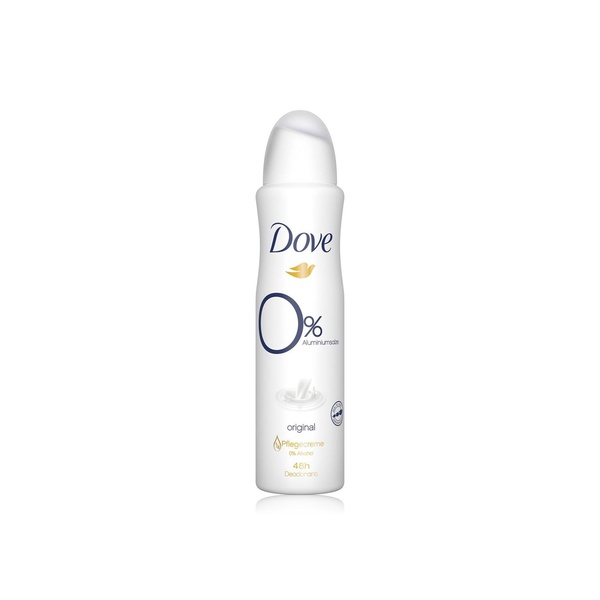 Dove 0% Aluminium Salts Deodorant Spray Original 150ml