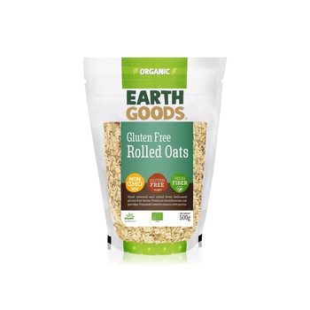 Earth Goods Organic Gluten-Free Rolled Oats 500g