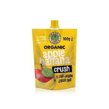 Organic Larder Apple Banana Crush 100g