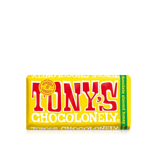 Tony's Chocolonely Fairtrade Milk Almond Honey 180g