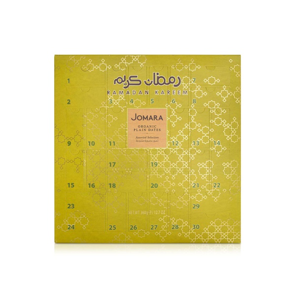 Jomara Organic Plain Dates Ramadan Calendar 360g