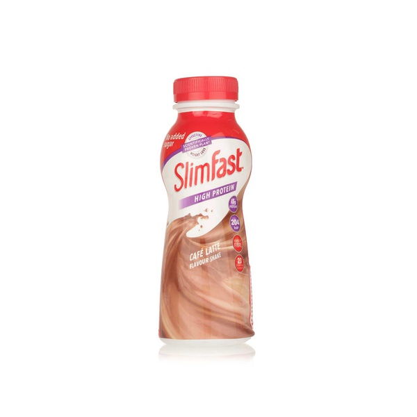 Slimfast High Protein Cafe Latte Flavour Shake 325ml - Spinneys UAE