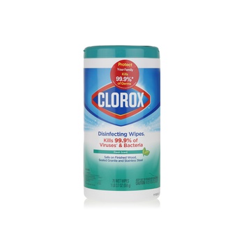 Clorox Fresh Scented Disinfecting Wet Wipes x 75