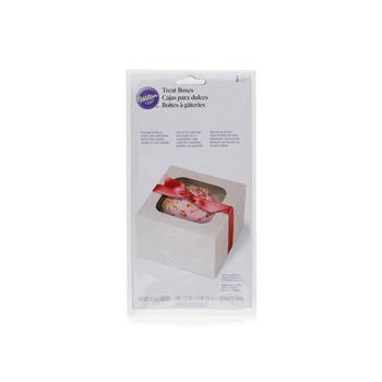 Wilton White Cupcake Box x 3