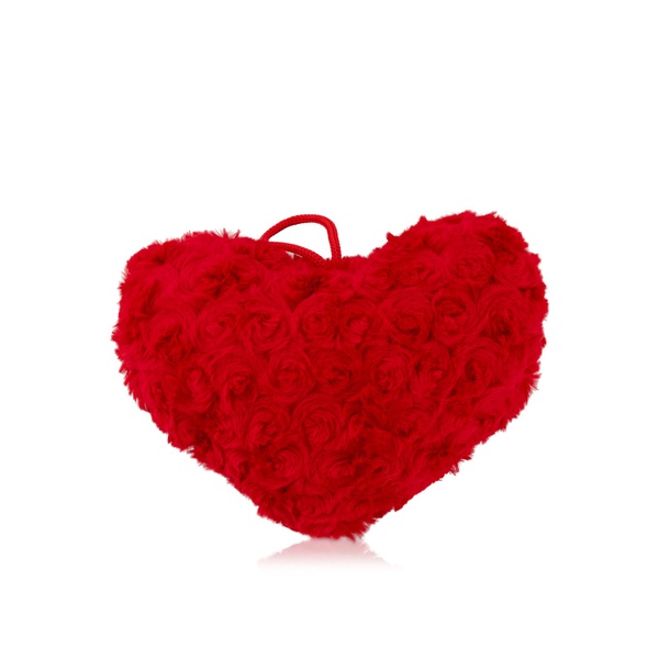 Party Magic Valentine's Day Heart Shaped Rose Cushion 20cm