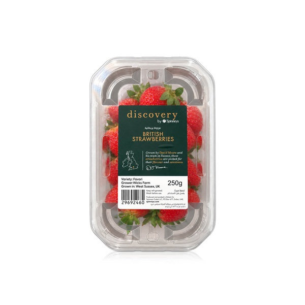 Discovery by Spinneys British Strawberries 250g