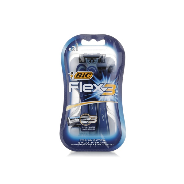 Bic Flex 3 Blade Shaver x 3