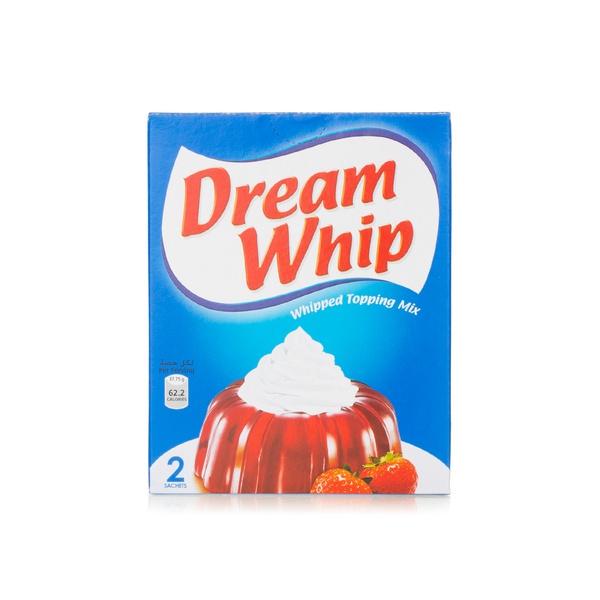 Buy Dream Whip instant whipped cream mix x2 72g in UAE