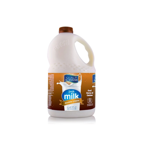 Al Rawabi Double Cream Milk 2 litre