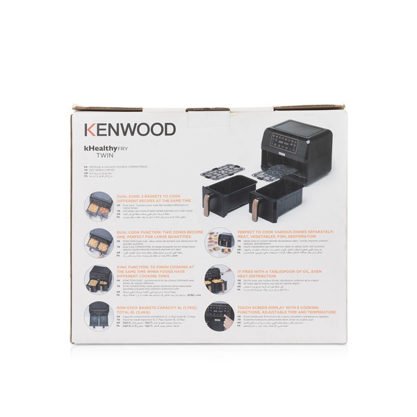 Kenwood K-Healthy Digital Twin Air Fryer 8 Litre
