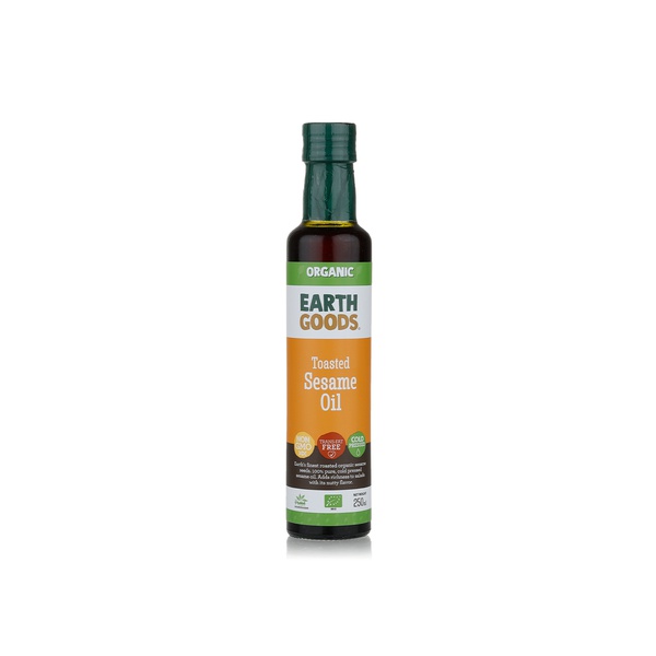 اشتري Earth Goods organic toasted sesame oil 250ml في الامارات