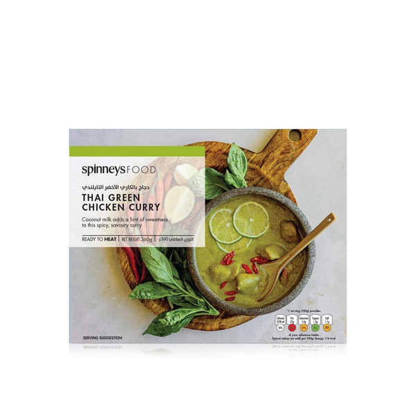 Spinneysfood Frozen Thai Green Chicken Curry 360g
