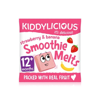 Kiddylicious Strawberry Banana Smoothie Melts 6g