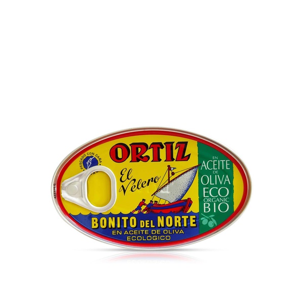 Ortiz White Tuna in Organic Extra Virgin Olive Oil 112g
