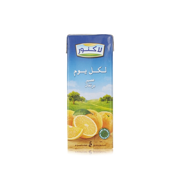 Buy Lacnor orange juice 180ml in UAE