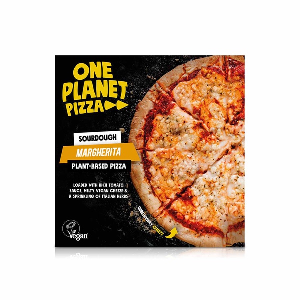 One Planet Pizza Frozen Sourdough Margherita Plant-Based Pizza 300G