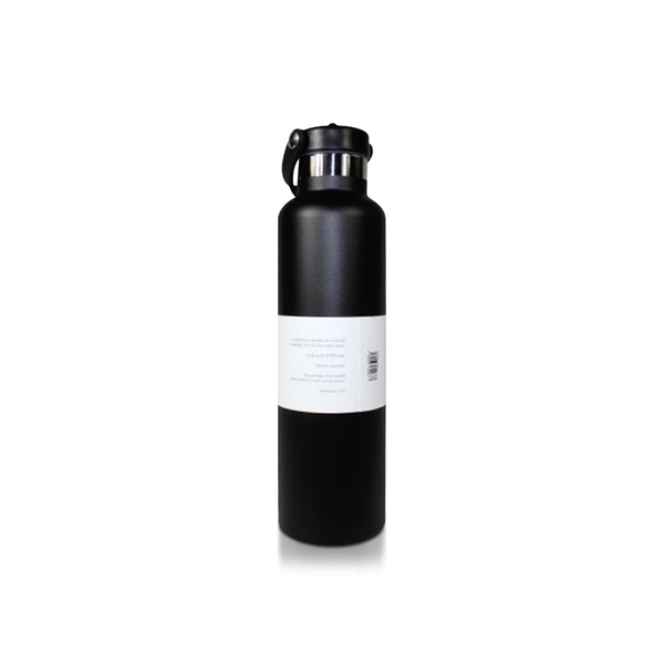 Moya Black Sea Insulated and Sustainable Water Bottle Black 700ml