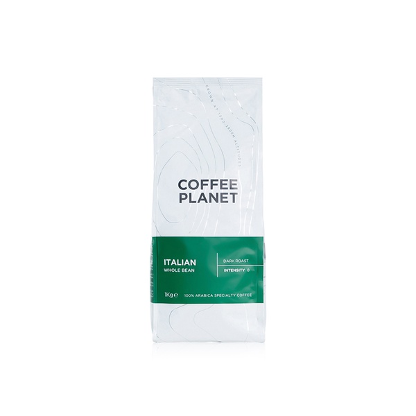 Coffee Planet Italian Dark Roast Whole Coffee Beans 1kg