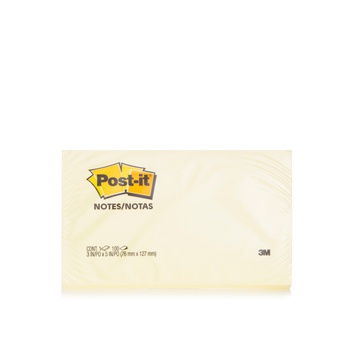 Post-It Notes 3 x 5 inches 100 Sheets