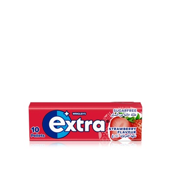Wrigley's Extra Sugar Free Strawberry Chewing Gum 14g