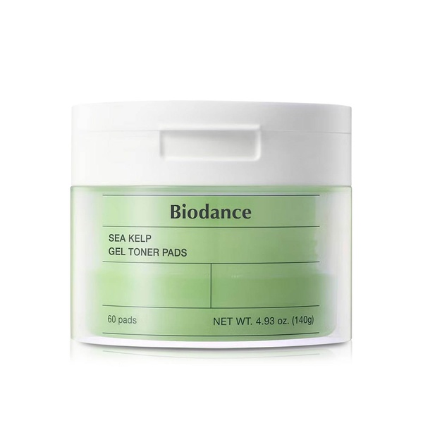 Biodance Sea Kelp Gel Toner Pads x 60 140g