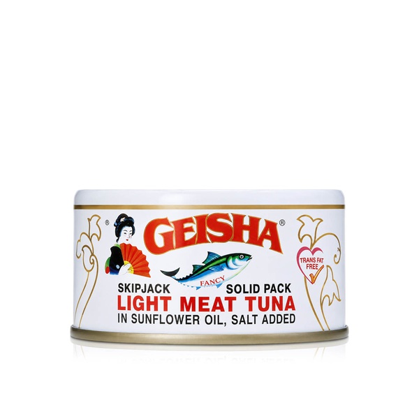 Geisha Light Meat Tuna in Sunflower Oil 185g