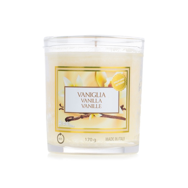 Aladino 45 Hour Vanilla Scented Candle