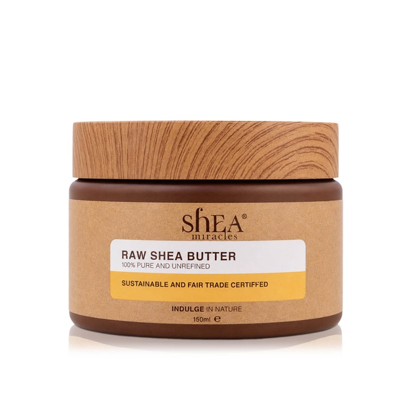 Shea Miracles 100% Raw Shea Butter 150ml