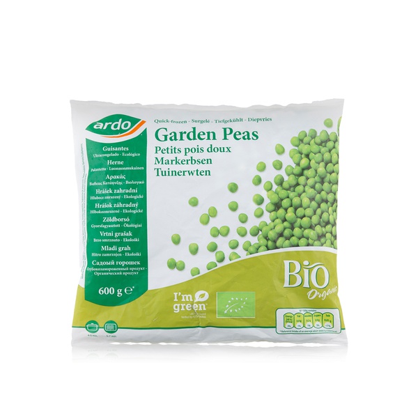 Buy Ardo organic peas 600g in UAE