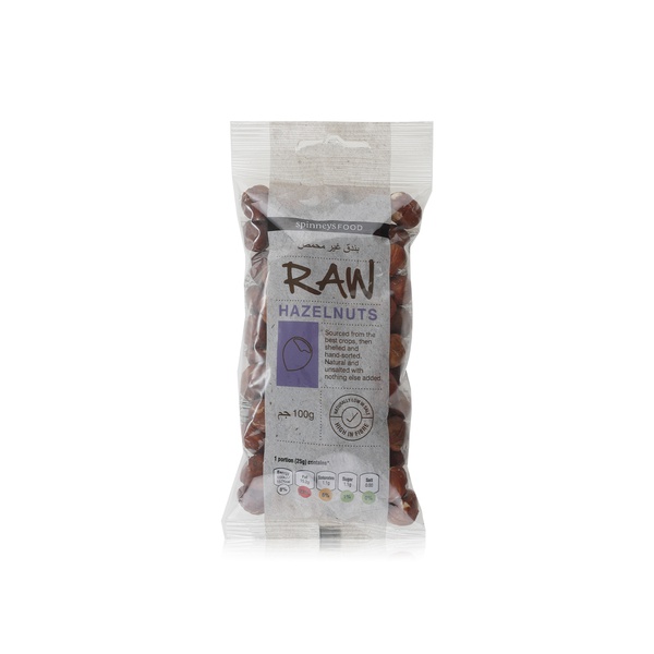 Spinneysfood Raw Hazelnuts 100g