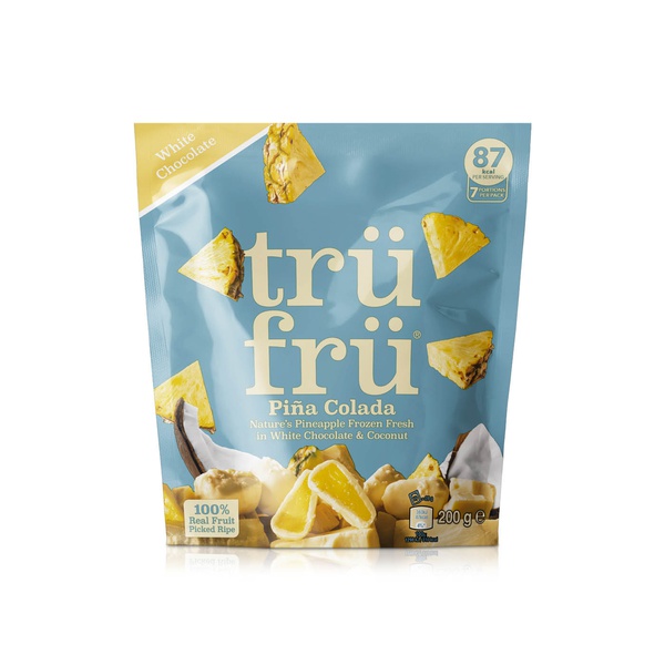 TruFru Pina Colada Pineapple White Chocolate & Coconut 200g
