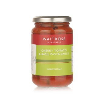 Waitrose Cherry Tomato & Basil Pasta Sauce 350g