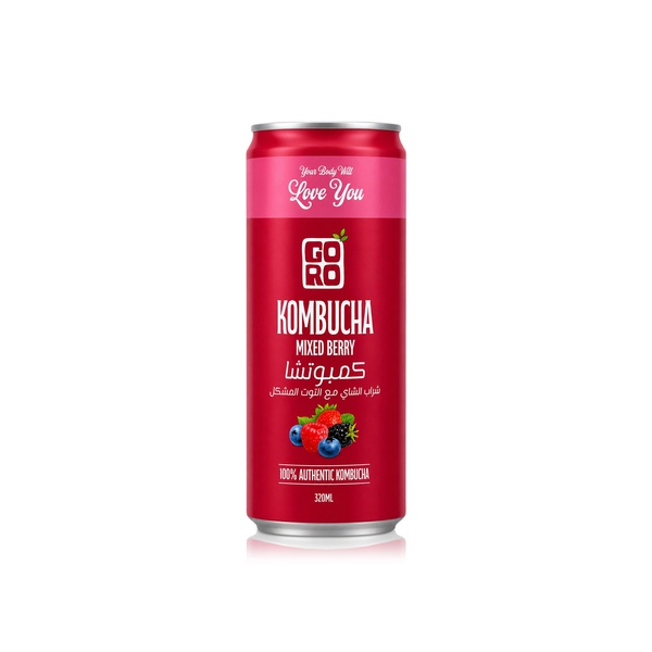 Goro Mixed Berry Kombucha Drink 320ml