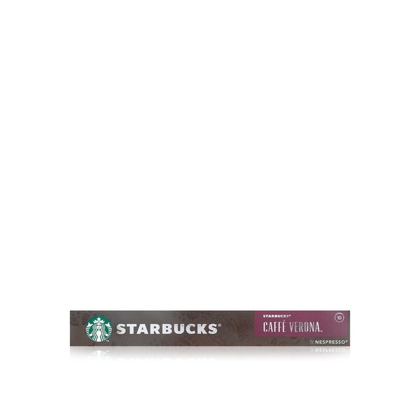 Buy Starbucks Caffe Verona coffee capsules x10 55g in UAE